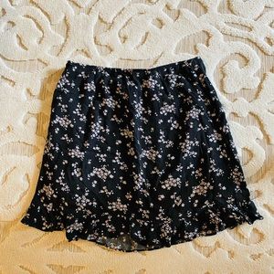 Ruffle Mini Skirt